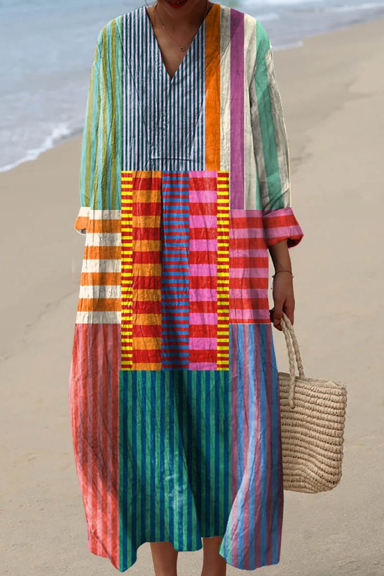 Spectrum Stroll Dress Dresses