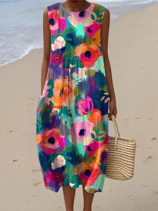 Cora Vibrance Midi Dress Midi Dresses