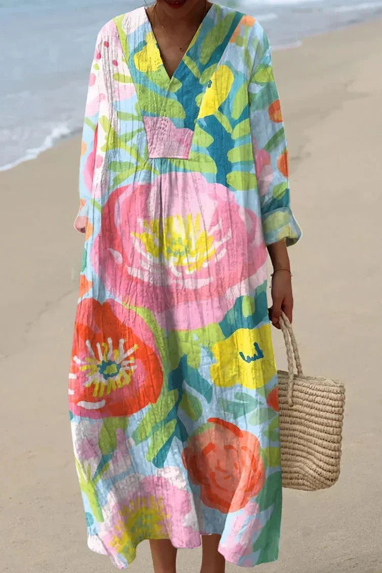 Seaside Petals Dress Dresses
