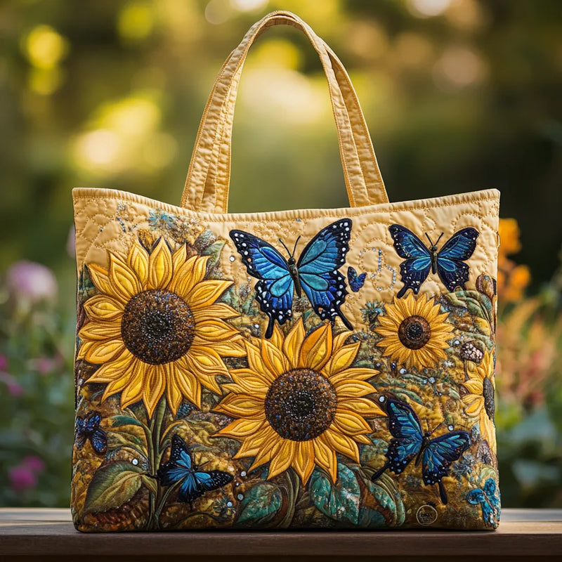 Sunflowers & Butterflies Handmade Bags
