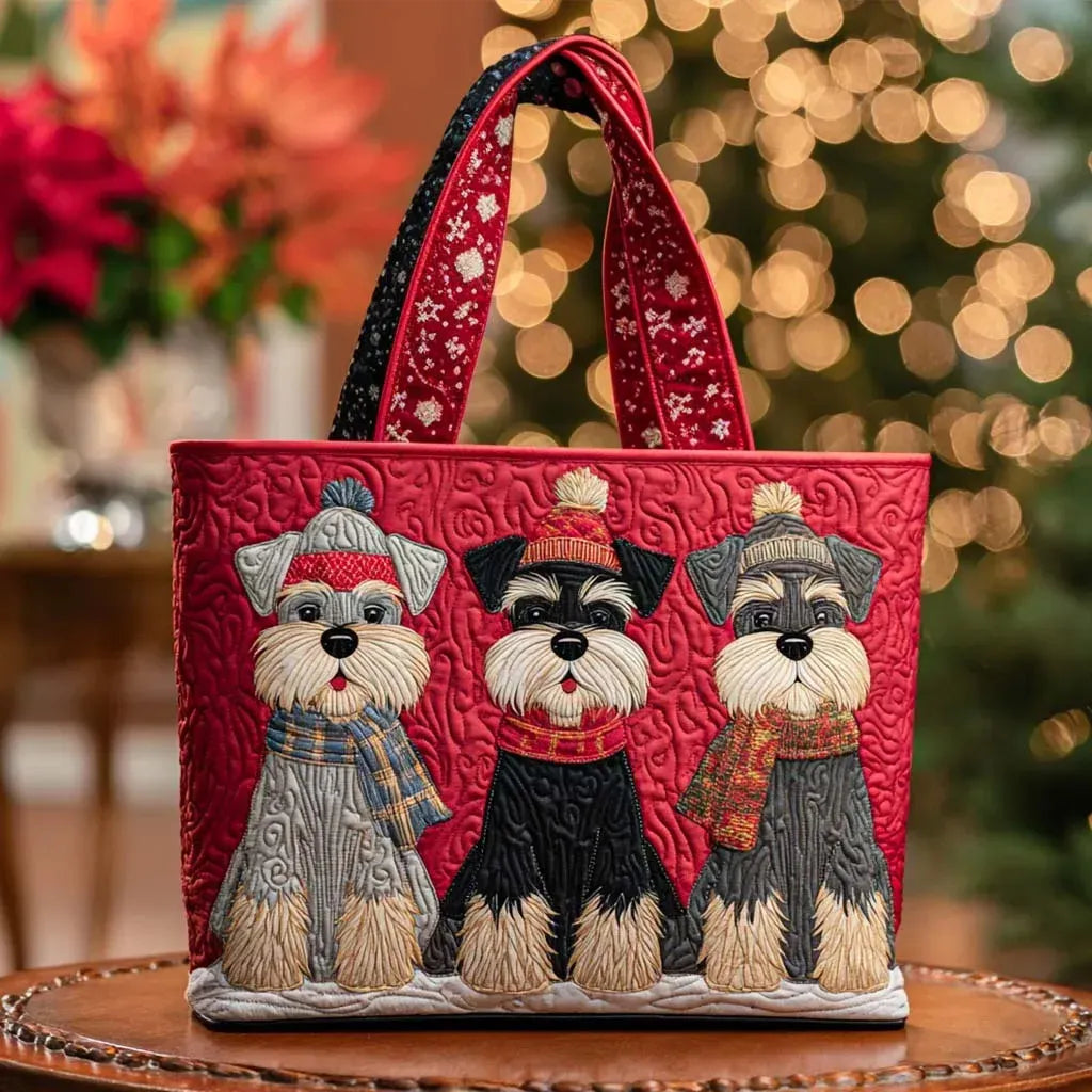 Trio of Schnauzers Handmade Bags