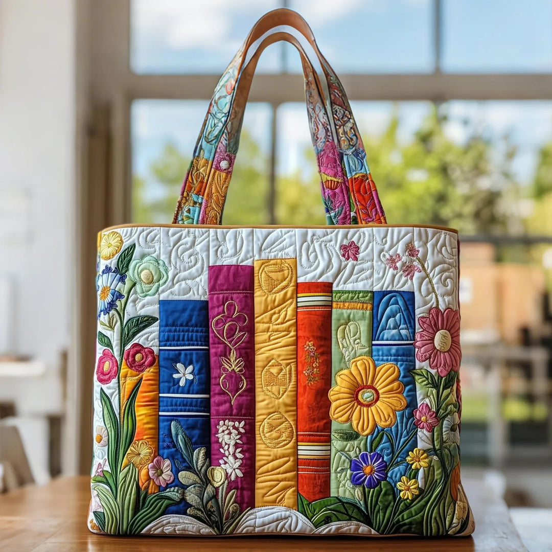 Floral Library Handmade Bags