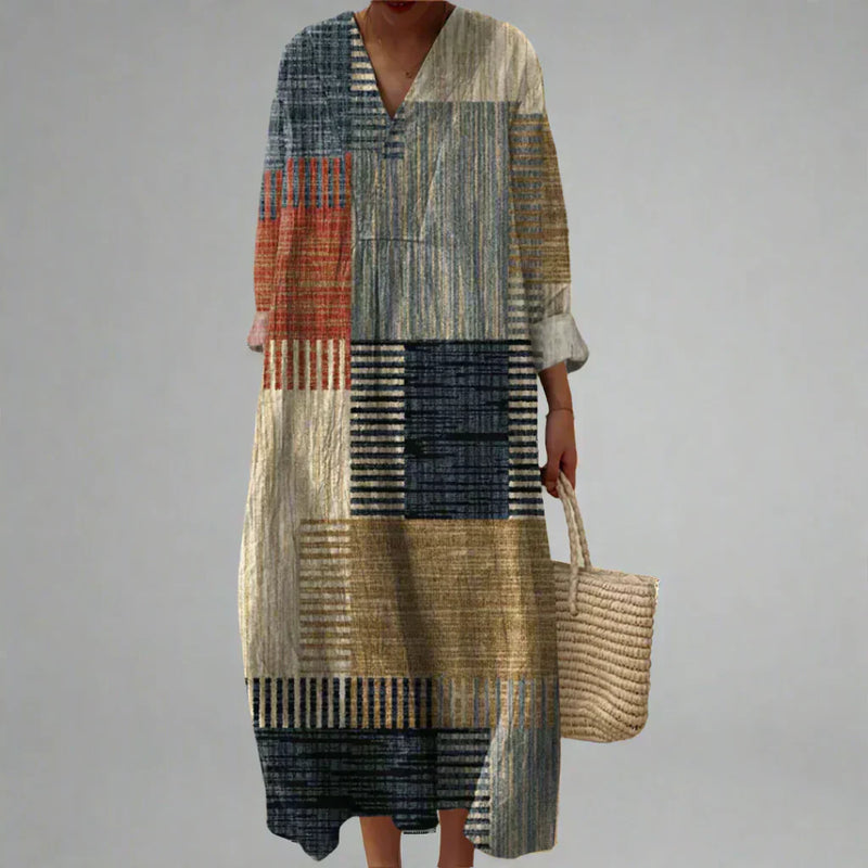 Iris Geometric Dress Dresses