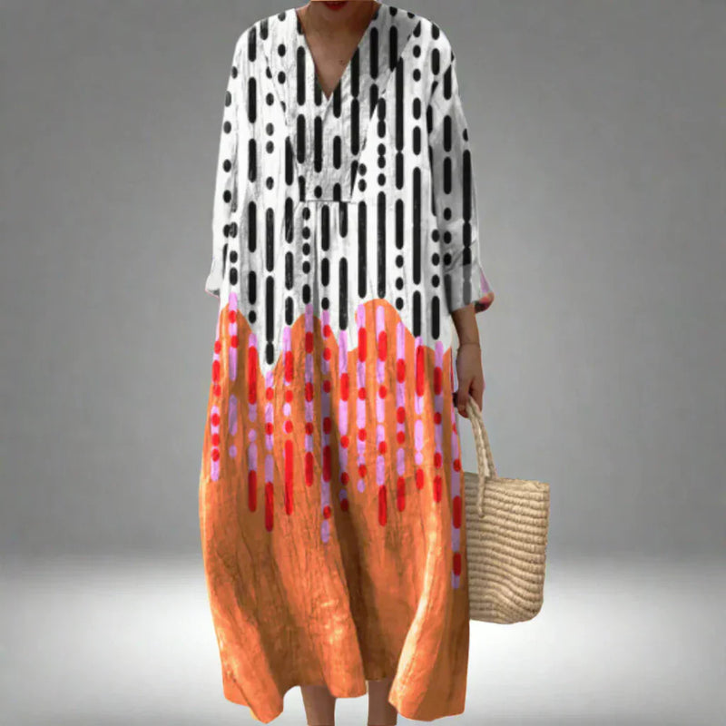 Carol Geometric Dress Dresses