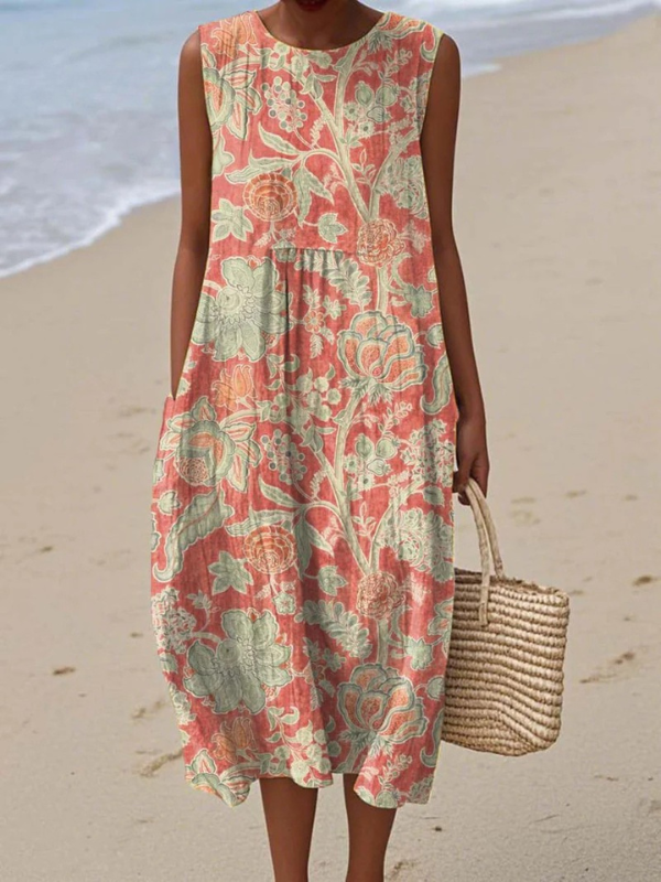 Beth Floral Midi Dress Midi Dresses