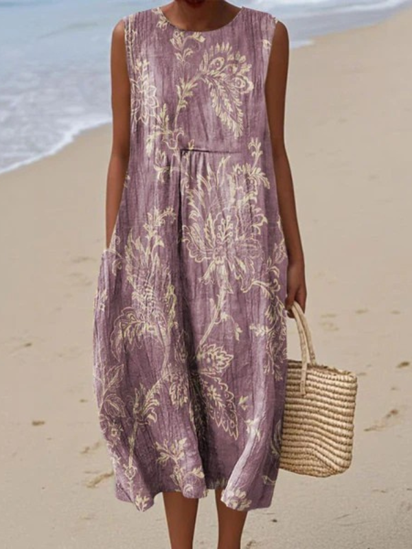 Mia Floral Midi Dress Midi Dresses
