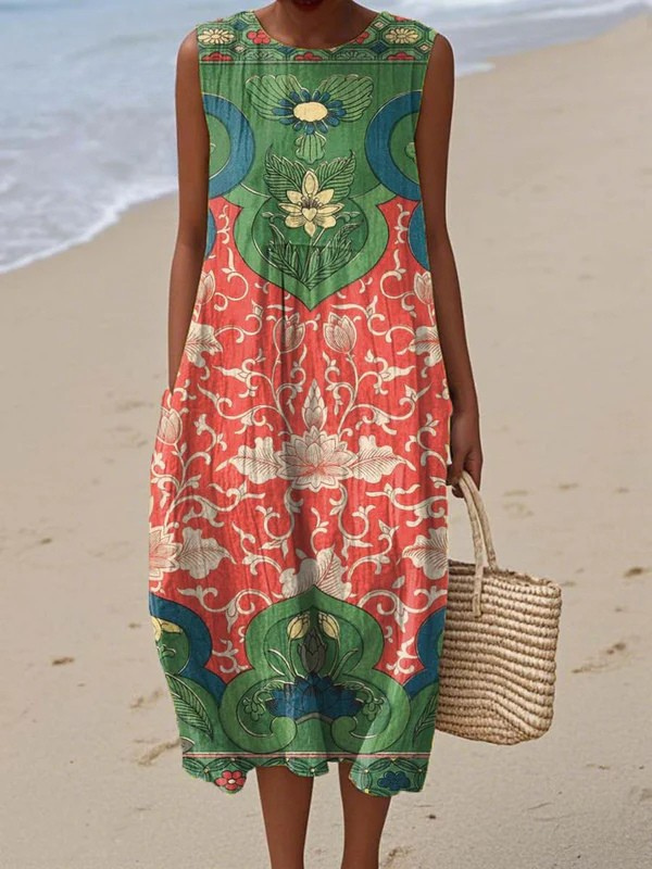 Vera Bohemian Midi Dress Midi Dresses