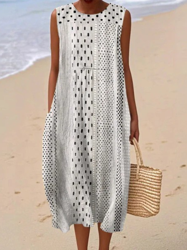 Paige Polka Midi Dress Midi Dresses